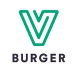 V Burger logo